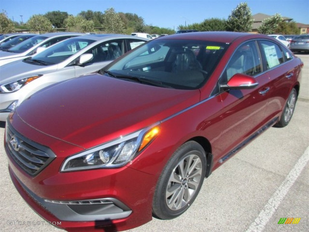 Venetian Red 2016 Hyundai Sonata Sport Exterior Photo #108831655