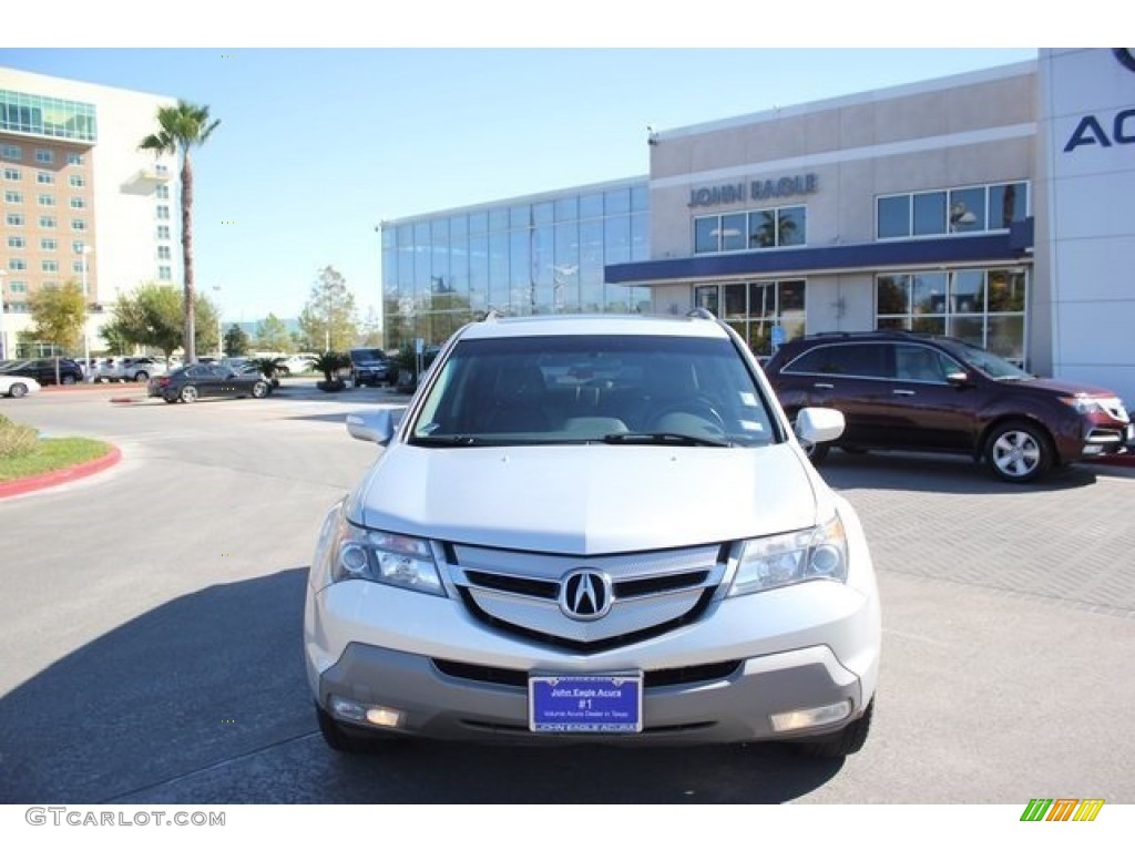 2007 MDX Technology - Billet Silver Metallic / Bordeaux photo #2