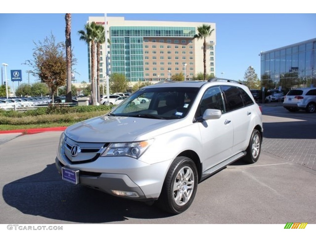 2007 MDX Technology - Billet Silver Metallic / Bordeaux photo #3