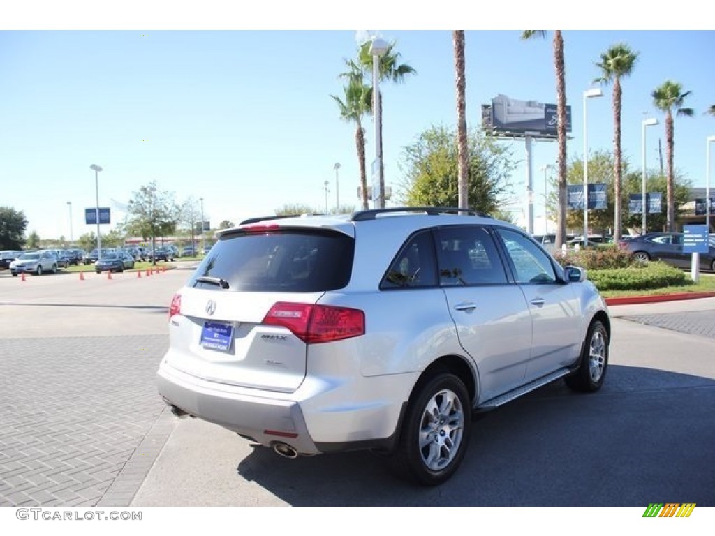 2007 MDX Technology - Billet Silver Metallic / Bordeaux photo #7