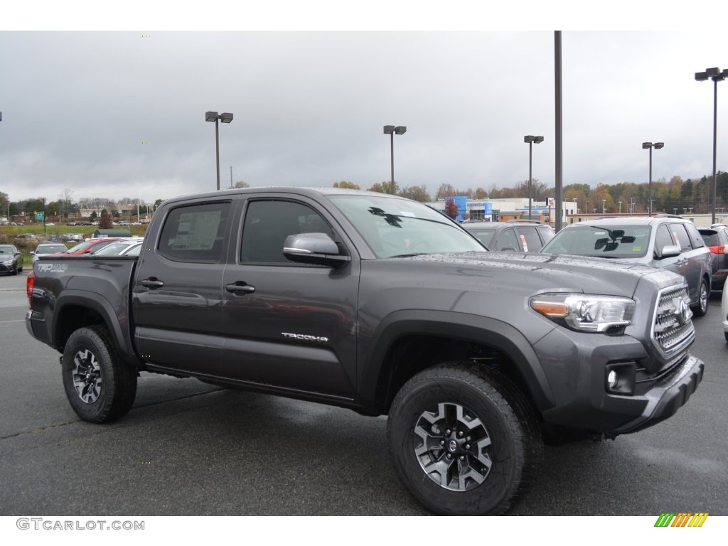 2016 Tacoma TRD Off-Road Double Cab 4x4 - Magnetic Gray Metallic / TRD Graphite photo #1