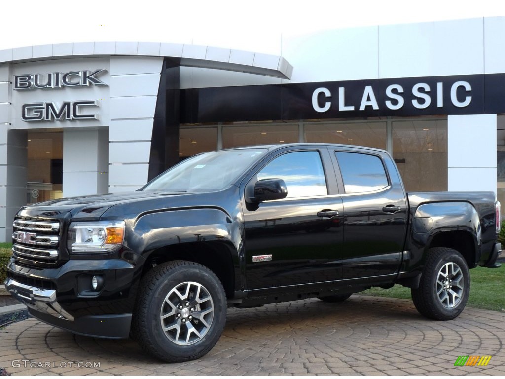 2016 Canyon SLE Crew Cab 4x4 - Onyx Black / Jet Black photo #1