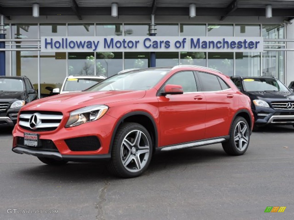 2016 GLA 250 4Matic - Jupiter Red / Beige photo #1