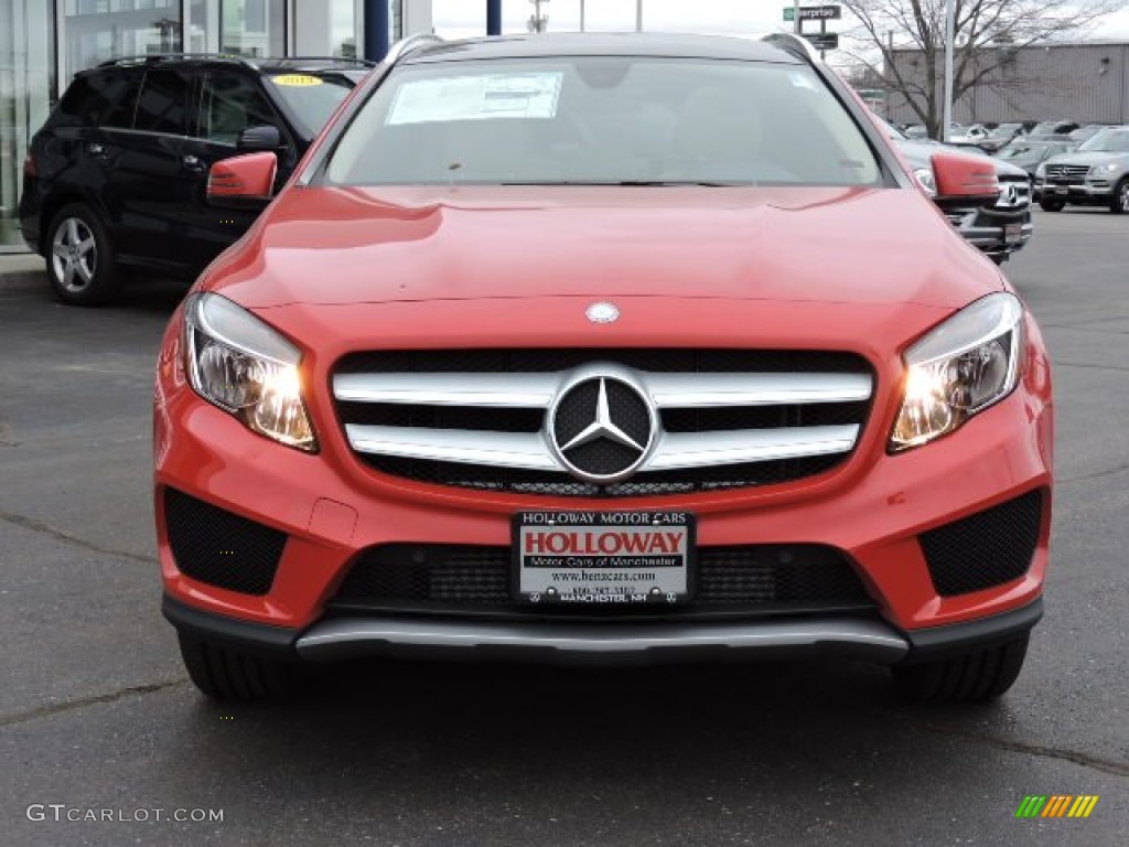 2016 GLA 250 4Matic - Jupiter Red / Beige photo #2