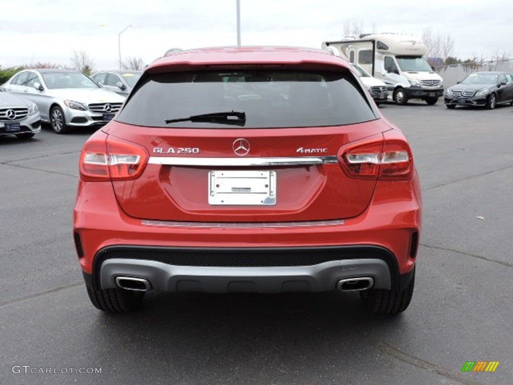 2016 GLA 250 4Matic - Jupiter Red / Beige photo #4