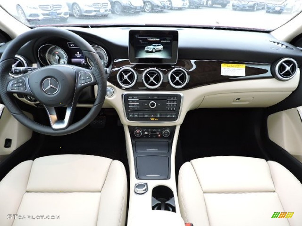 Beige Interior 2016 Mercedes-Benz GLA 250 4Matic Photo #108839978