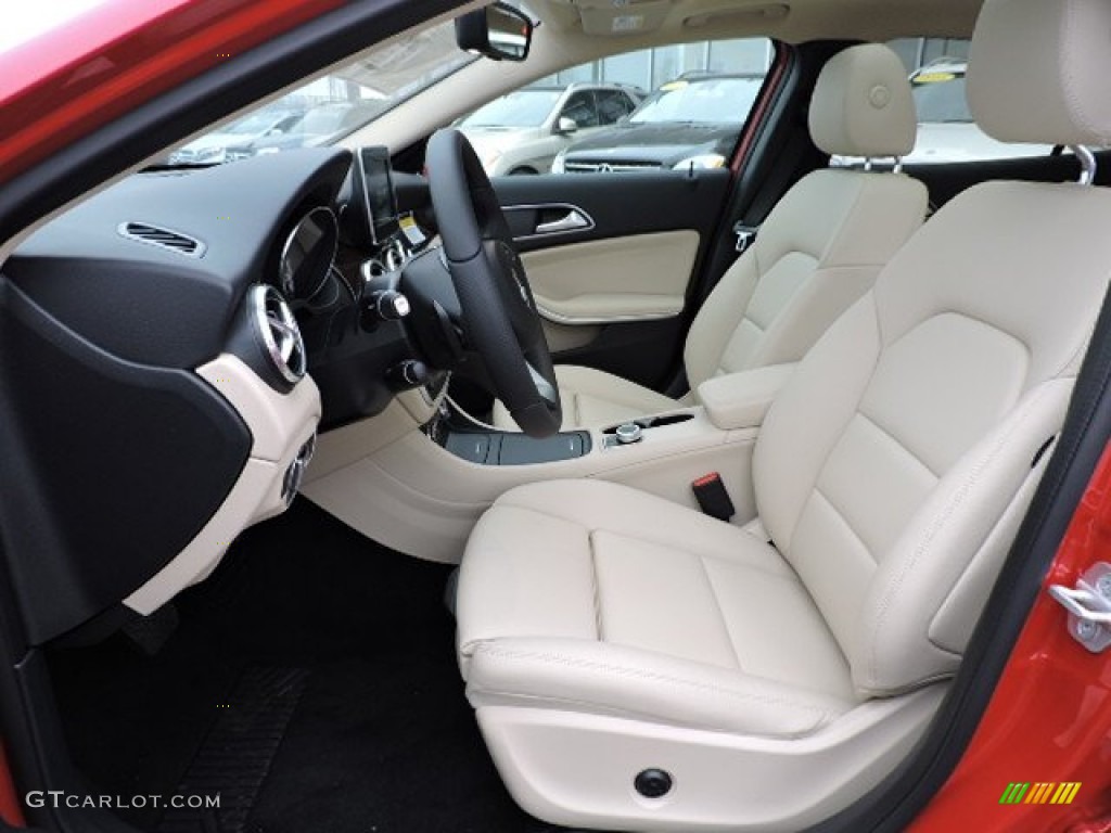 Beige Interior 2016 Mercedes-Benz GLA 250 4Matic Photo #108840005
