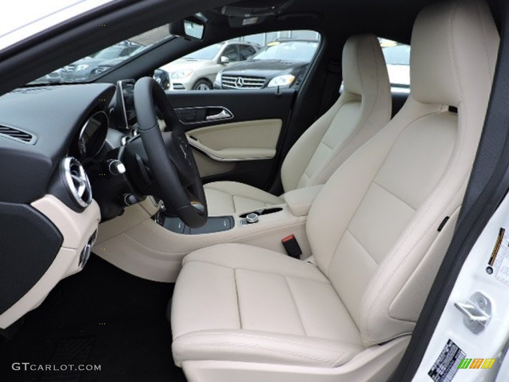 Beige Interior 2016 Mercedes-Benz CLA 250 4Matic Photo #108840313