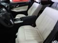 2016 Mercedes-Benz E Porcelain/Black Interior Front Seat Photo