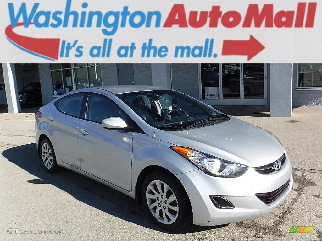 2012 Elantra GLS - Silver / Gray photo #1