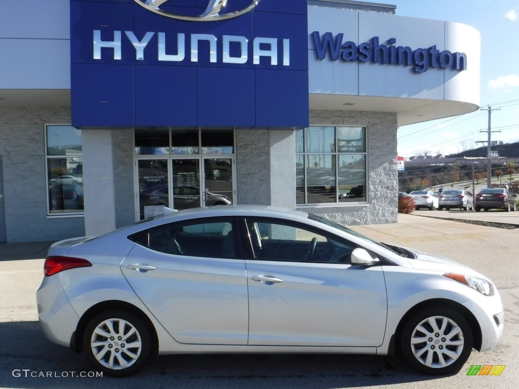 2012 Elantra GLS - Silver / Gray photo #2