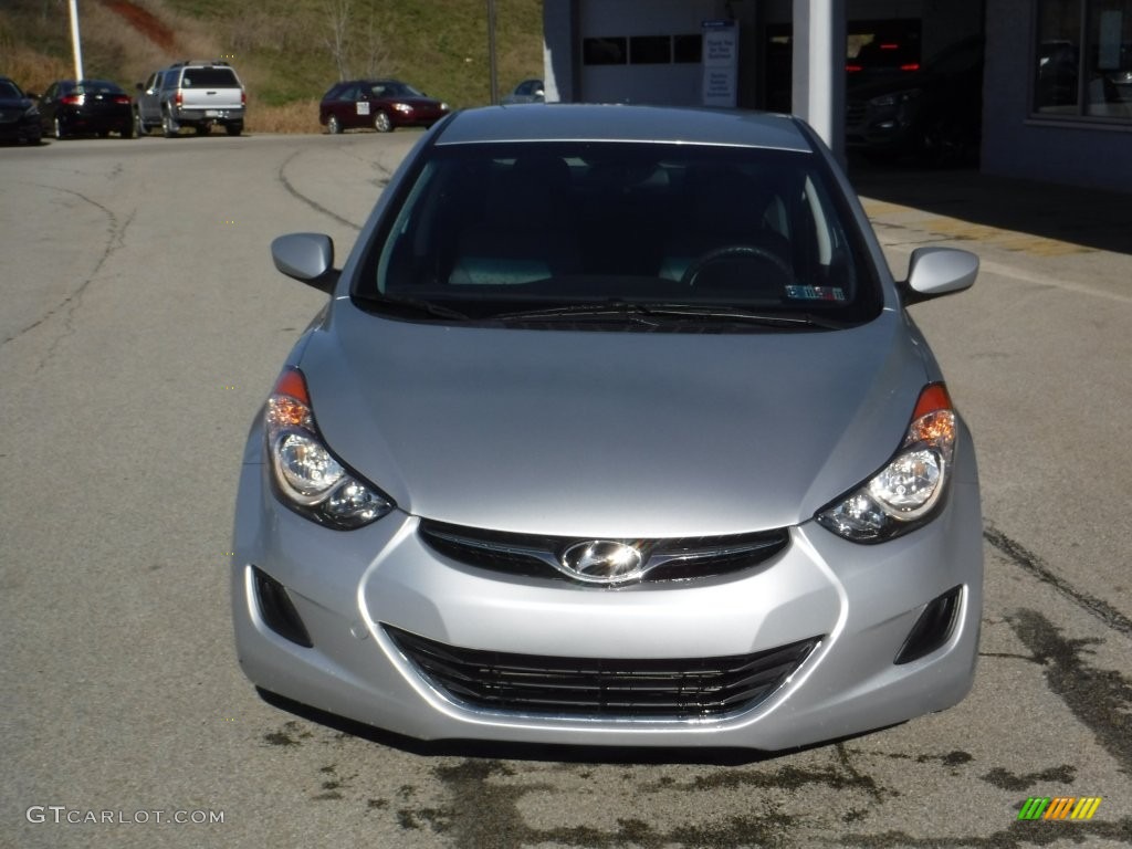 2012 Elantra GLS - Silver / Gray photo #4