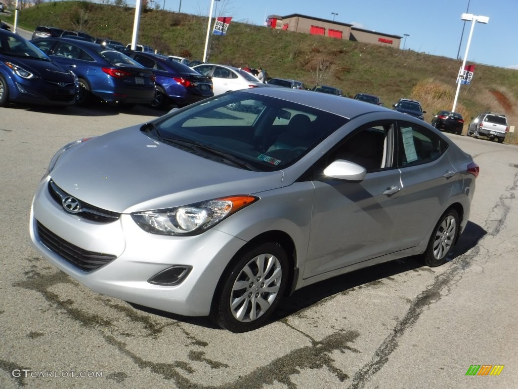 2012 Elantra GLS - Silver / Gray photo #5