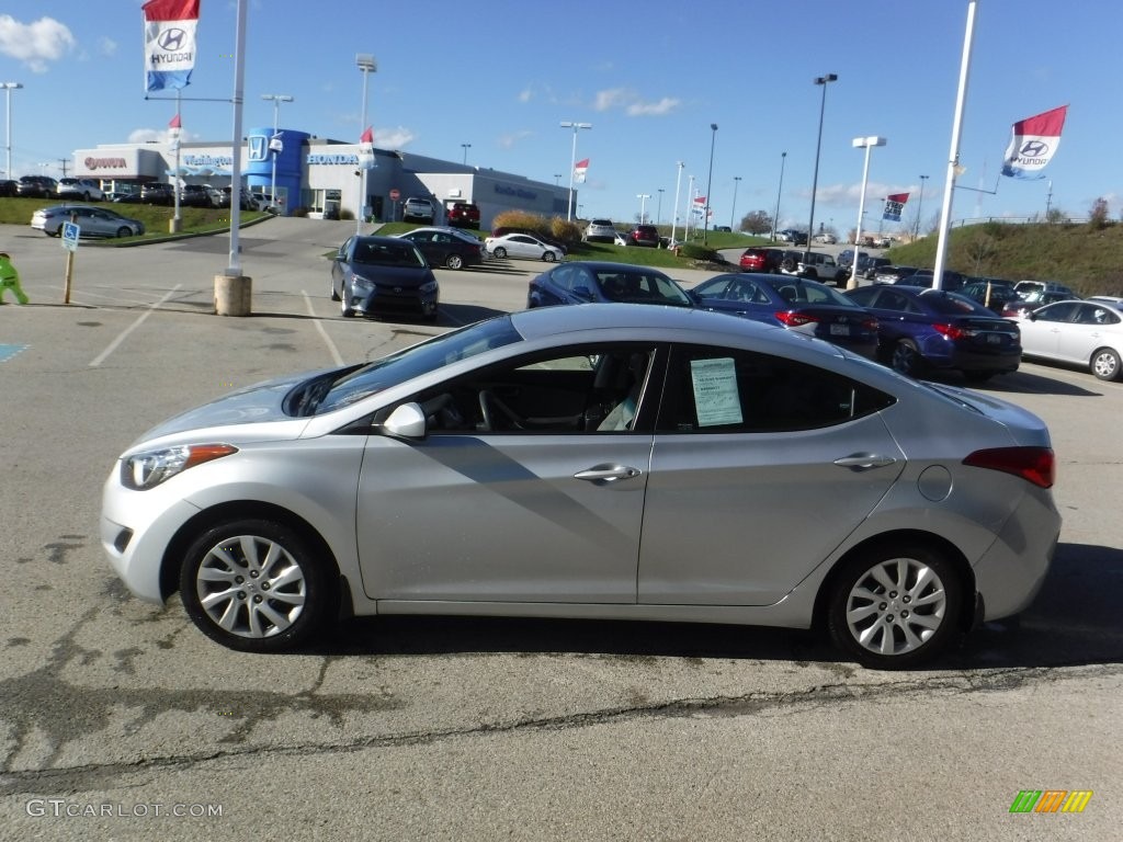 2012 Elantra GLS - Silver / Gray photo #6