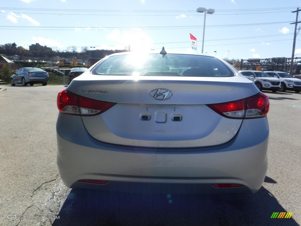 2012 Elantra GLS - Silver / Gray photo #8