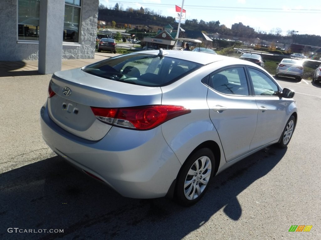 2012 Elantra GLS - Silver / Gray photo #9