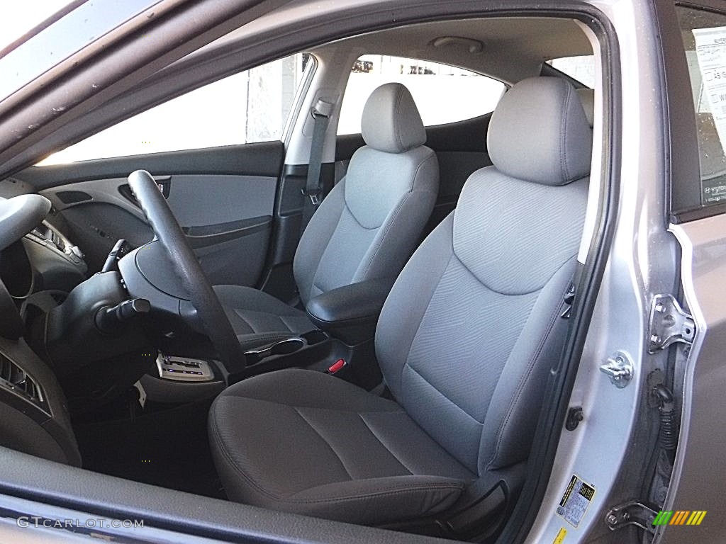 2012 Elantra GLS - Silver / Gray photo #10