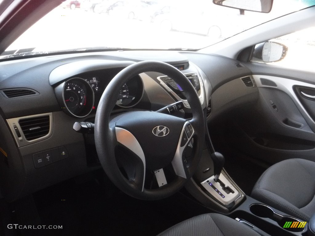 2012 Elantra GLS - Silver / Gray photo #13