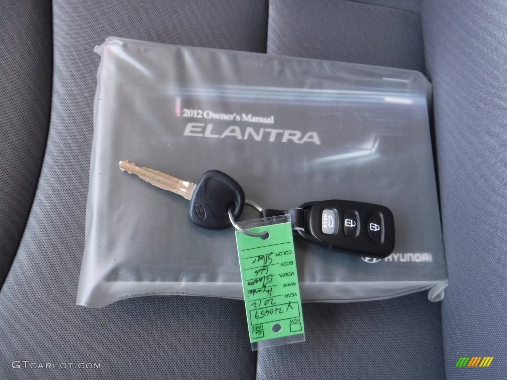 2012 Elantra GLS - Silver / Gray photo #18