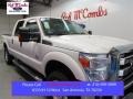 2016 Oxford White Ford F250 Super Duty XLT Crew Cab 4x4  photo #1