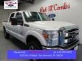 2016 Oxford White Ford F250 Super Duty Lariat Crew Cab 4x4  photo #1