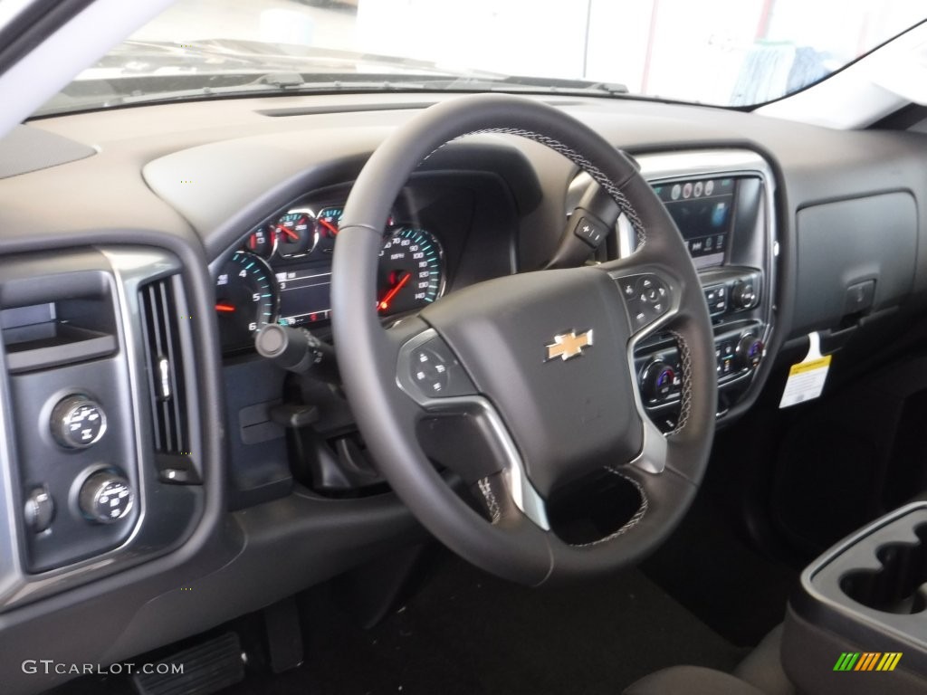 2016 Silverado 1500 LT Crew Cab 4x4 - Tungsten Metallic / Jet Black photo #10