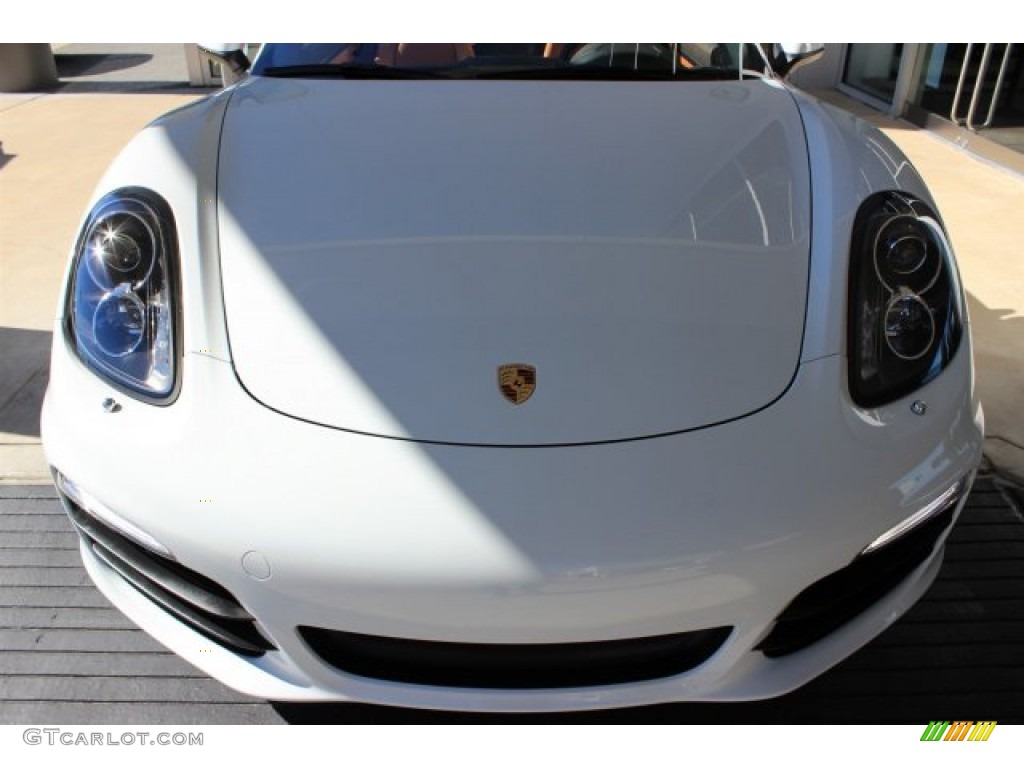 2014 Boxster S - White / Espresso/Cognac photo #8