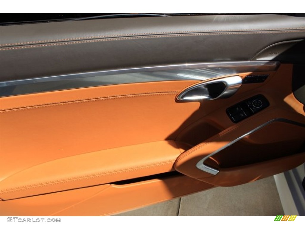 2014 Boxster S - White / Espresso/Cognac photo #20