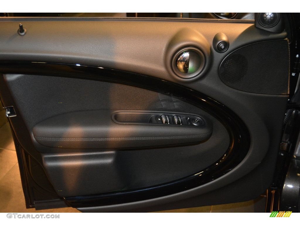 2016 Countryman Cooper S All4 - Midnight Gray Metallic / Carbon Black photo #9