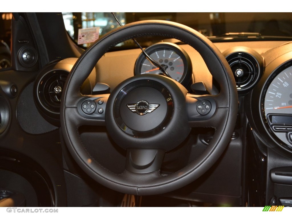 2016 Countryman Cooper S All4 - Midnight Gray Metallic / Carbon Black photo #19