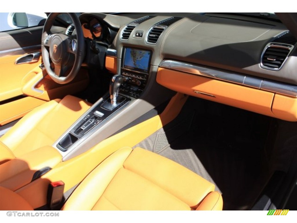 2014 Boxster S - White / Espresso/Cognac photo #42