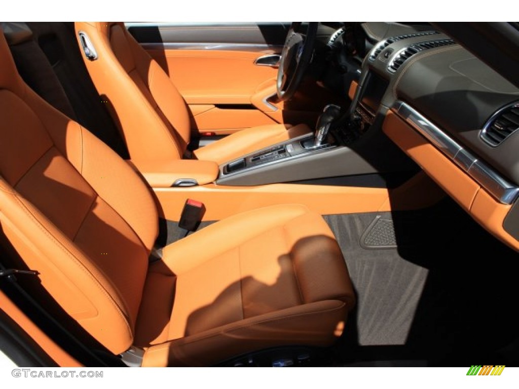 2014 Boxster S - White / Espresso/Cognac photo #43