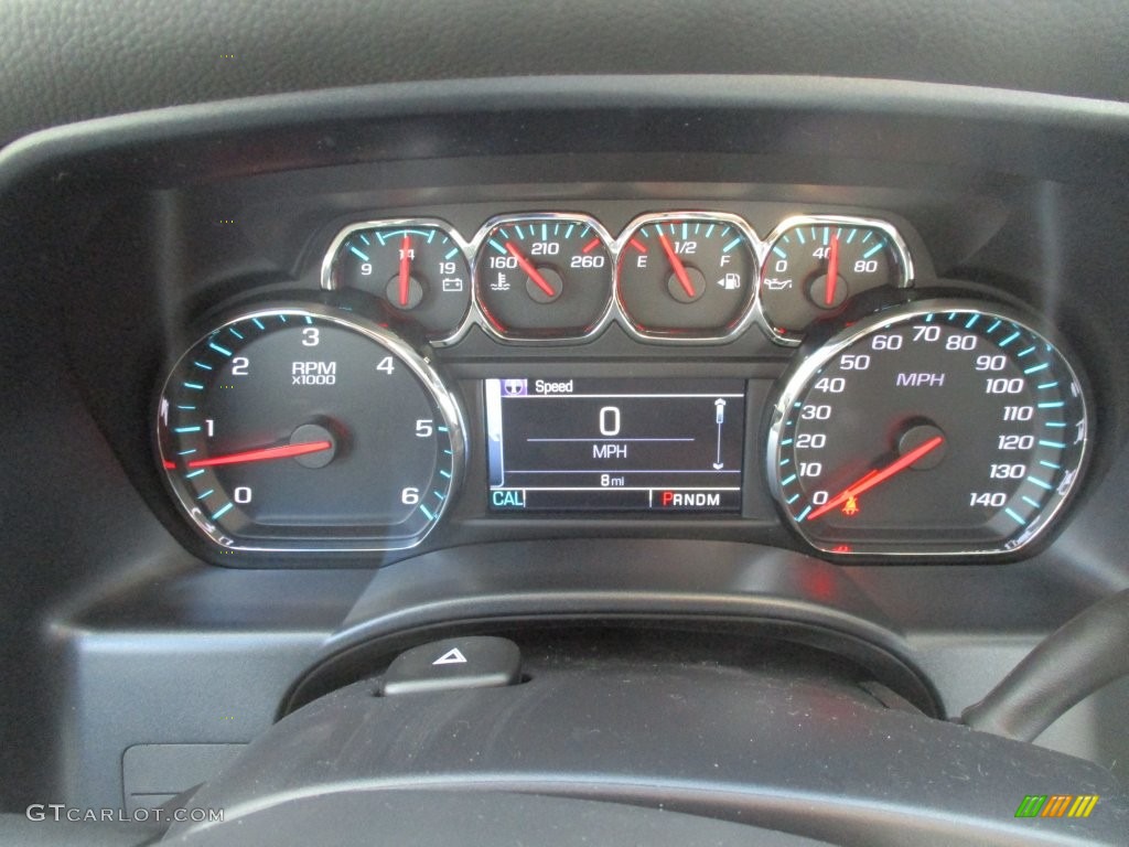 2016 Silverado 1500 LT Crew Cab 4x4 - Silver Ice Metallic / Jet Black photo #20