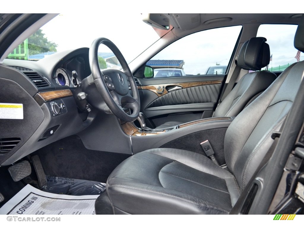 2007 Mercedes-Benz E 550 Sedan Front Seat Photo #108849371