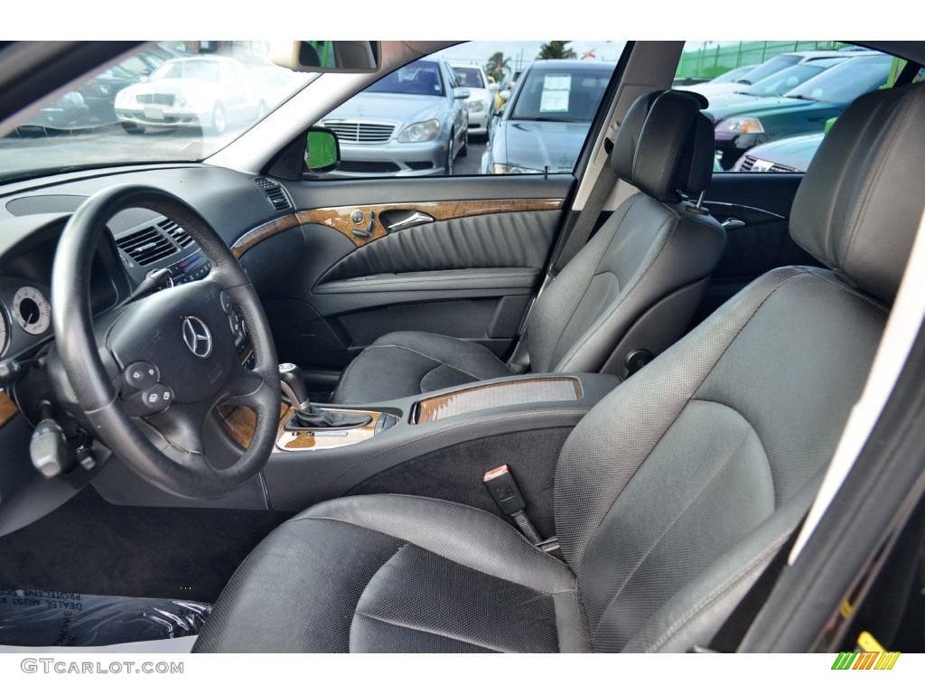 2007 Mercedes-Benz E 550 Sedan Front Seat Photo #108849401