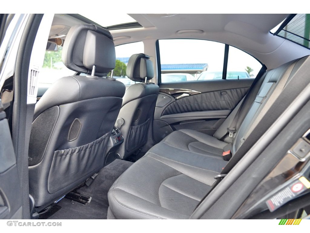 Black/Sahara Beige Interior 2007 Mercedes-Benz E 550 Sedan Photo #108849581