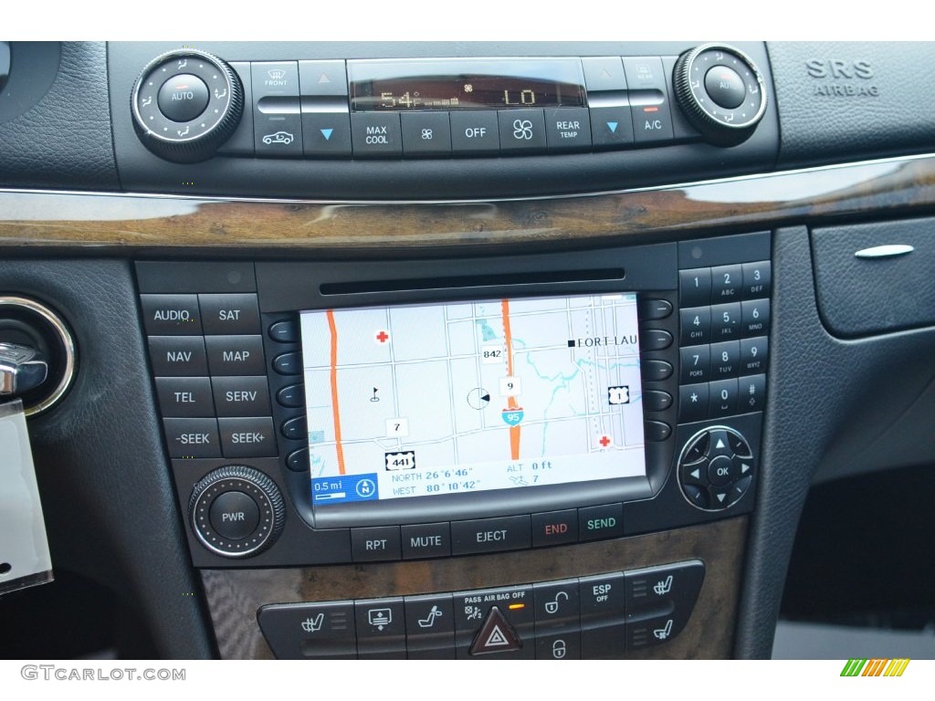2007 Mercedes-Benz E 550 Sedan Navigation Photo #108849845