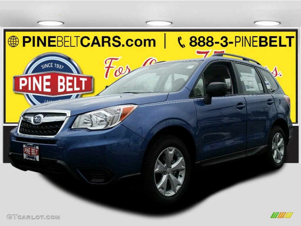 Quartz Blue Pearl Subaru Forester