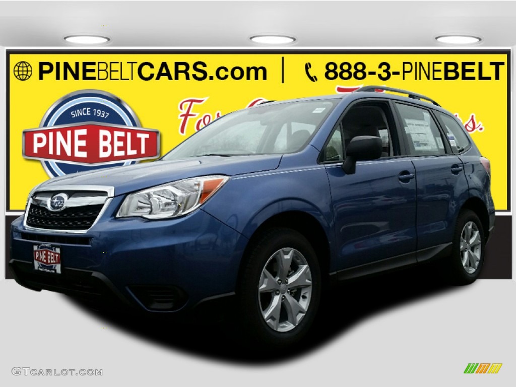 2016 Forester 2.5i - Quartz Blue Pearl / Gray photo #1