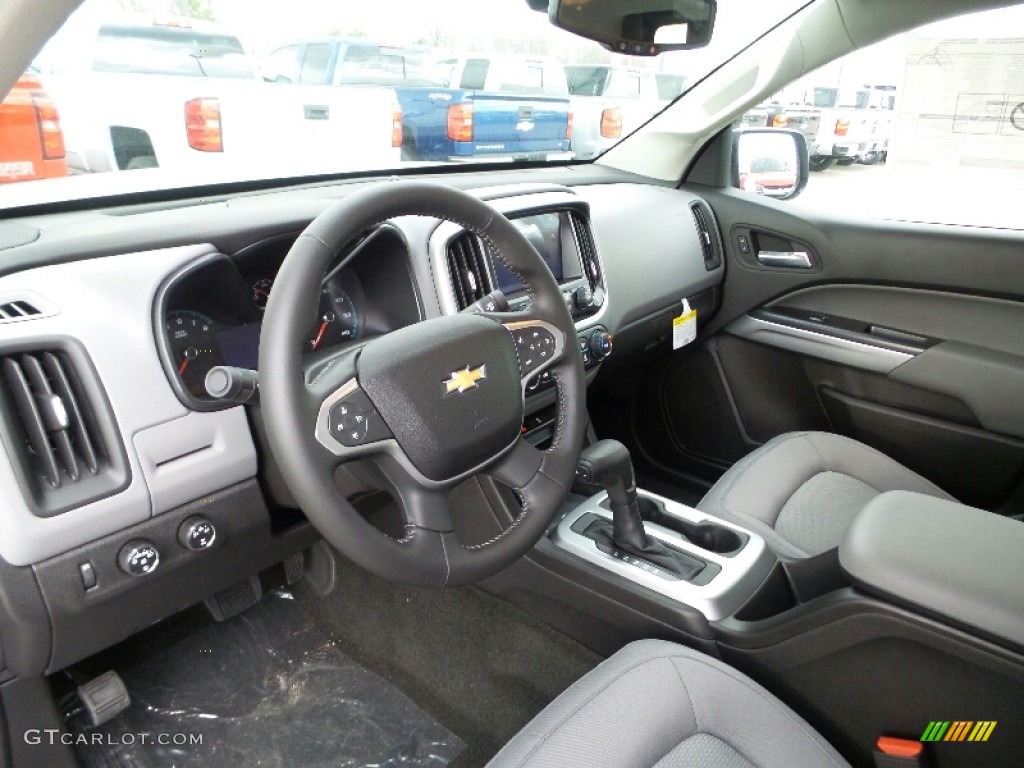 Jet Black/Dark Ash Interior 2016 Chevrolet Colorado LT Extended Cab 4x4 Photo #108855686