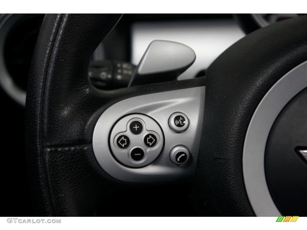 2007 Cooper Hardtop - Astro Black Metallic / Carbon Black/Carbon Black photo #25