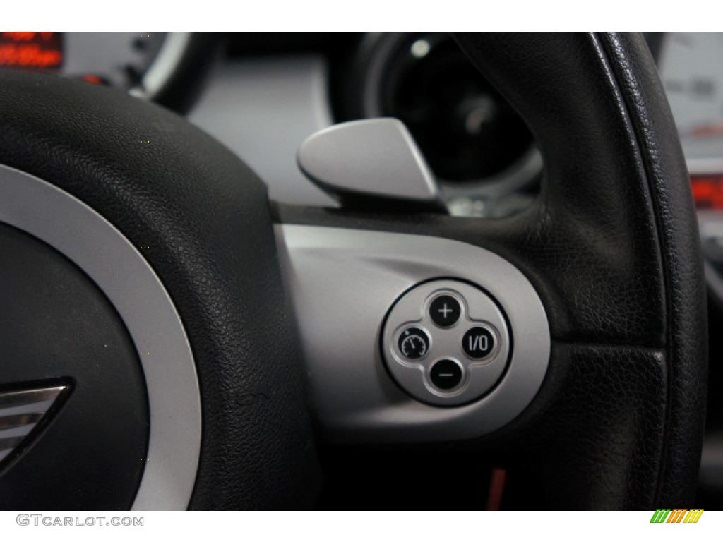 2007 Cooper Hardtop - Astro Black Metallic / Carbon Black/Carbon Black photo #26