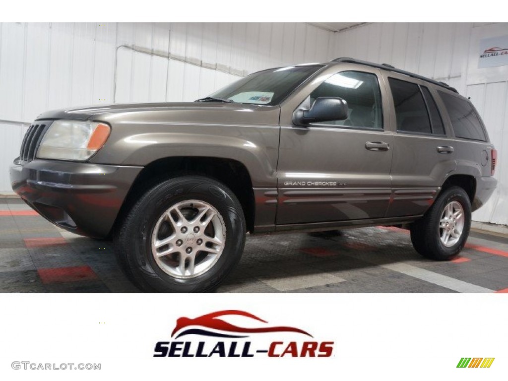 2000 Grand Cherokee Limited 4x4 - Taupe Frost Metallic / Agate photo #1