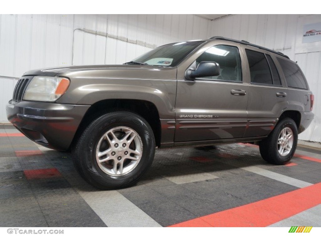 2000 Grand Cherokee Limited 4x4 - Taupe Frost Metallic / Agate photo #2