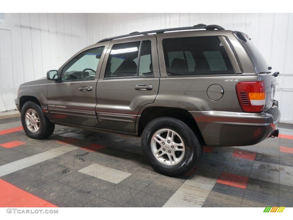 2000 Grand Cherokee Limited 4x4 - Taupe Frost Metallic / Agate photo #11