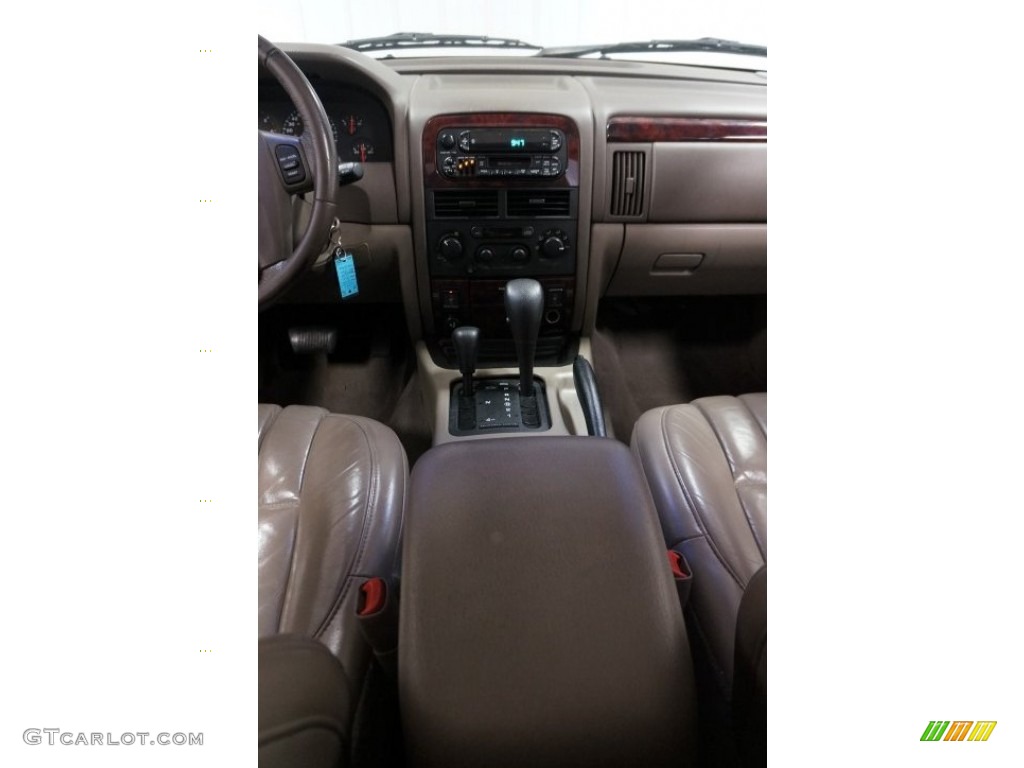 2000 Grand Cherokee Limited 4x4 - Taupe Frost Metallic / Agate photo #33