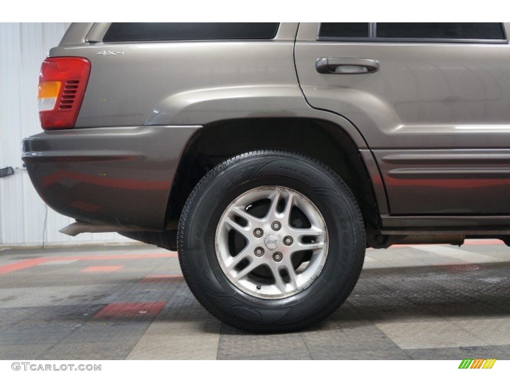 2000 Grand Cherokee Limited 4x4 - Taupe Frost Metallic / Agate photo #71