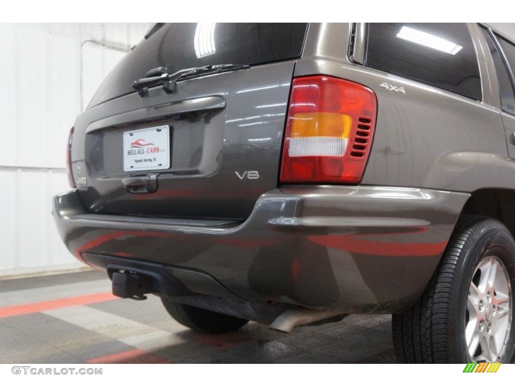2000 Grand Cherokee Limited 4x4 - Taupe Frost Metallic / Agate photo #77