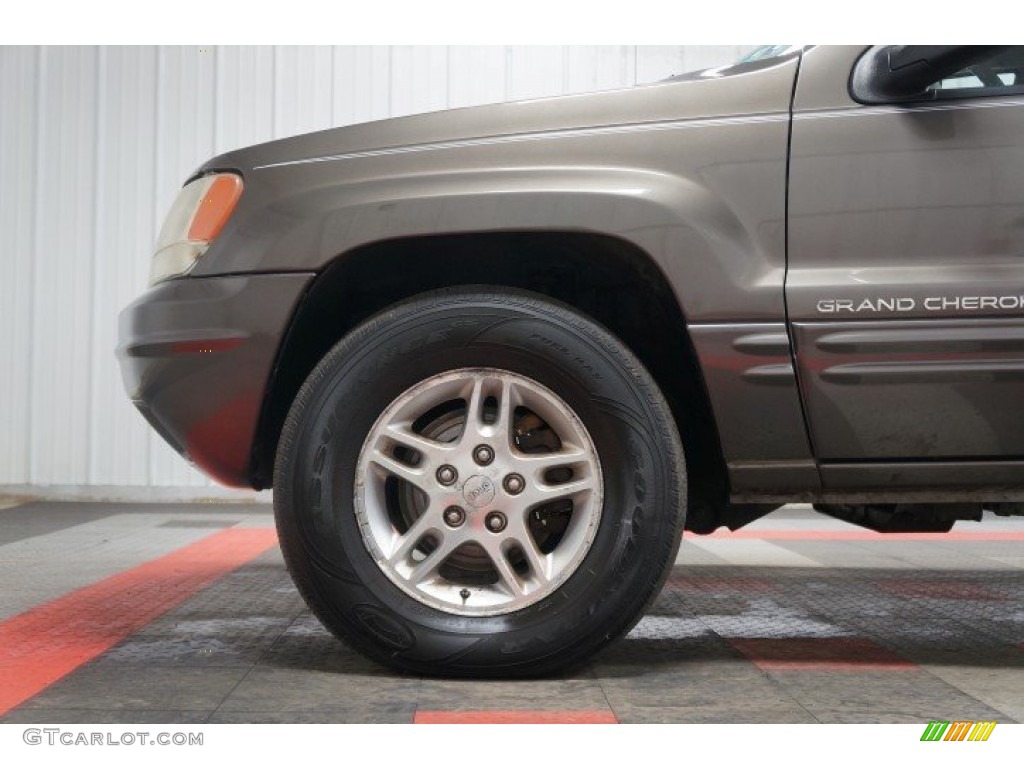 2000 Grand Cherokee Limited 4x4 - Taupe Frost Metallic / Agate photo #92