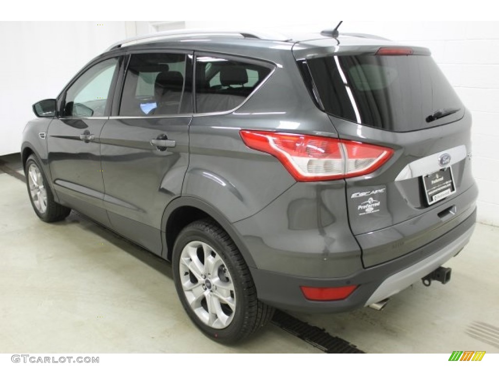 2016 Escape Titanium 4WD - Magnetic Metallic / Charcoal Black photo #4